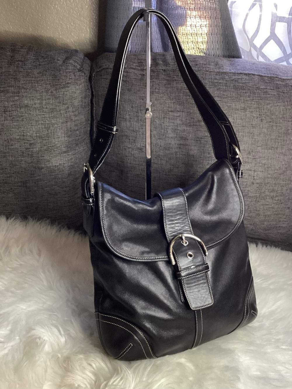 COACH Soho Leather Black bag